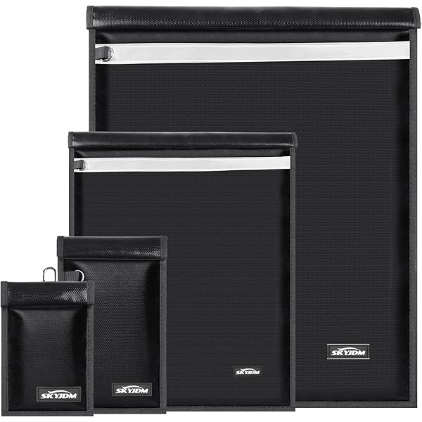 Faraday Bags Carbon Fiber, Anti-Tracking Faraday Bag For Phones - View #3