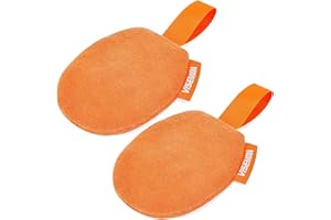 VISEMAN Bowling Grip Bag 2PCS, Microfiber Bowling Powder Bag, Hands Drying Bowling Grip Sack