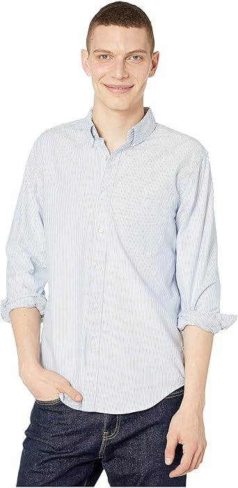 j crew pima oxford
