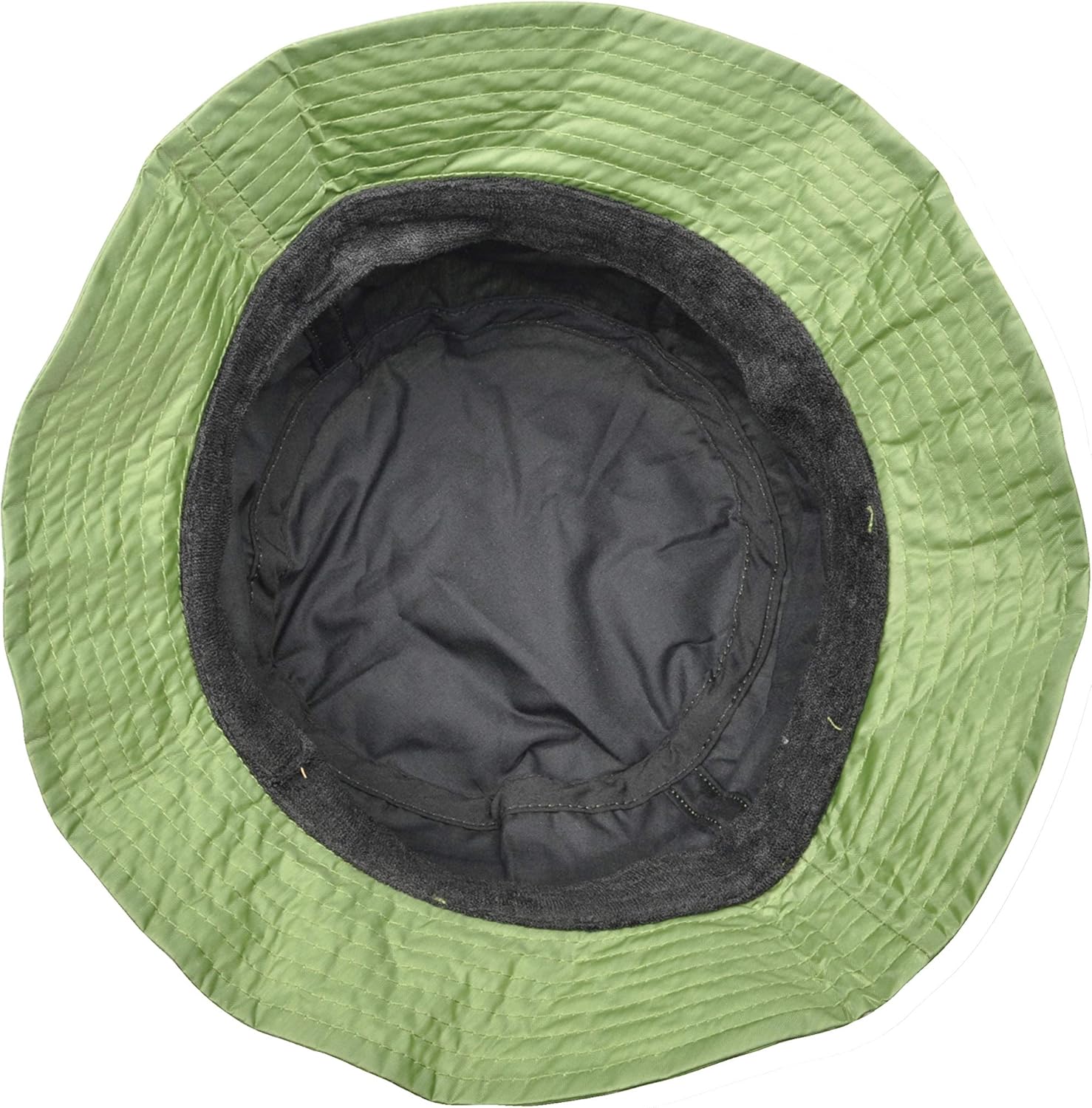 TOUTACOO,Adjustable Bucket Rain Hat in Nylon .Black02: Clothing