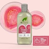 Dr Organic Guava Shampoo Vitamin C Coloured Hair 265ml Vegan SLS Free view 4