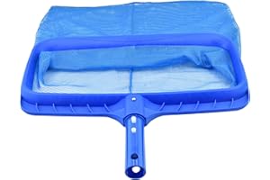 H Hawsam Upgraded Pool Skimmer Net, Pond & Pool Cleaning Nets, 43cm/17Inch Large Swimming Pool Leaf Skimmer Net, Pond Nets Fi