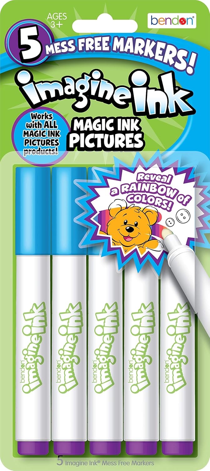 Bendon Imagine Ink 5Pack Imagine Ink Marker Refill 48512