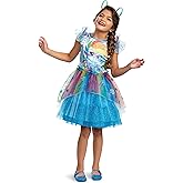 Rainbow Dash Costume for Girls, Official My Little Pony Deluxe Kids Character Dress Outfit