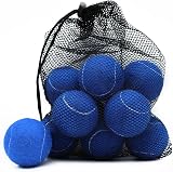 Magicorange Tennis Balls 12 Pack Practice Balls with Mesh Bag Blue view 1
