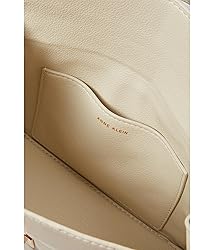 Anne Klein Convertible Box Bag with AK Enamel Turn