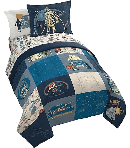Amazon Star Wars Queen Bed Set Star Wars Millennium Falcon Bedding