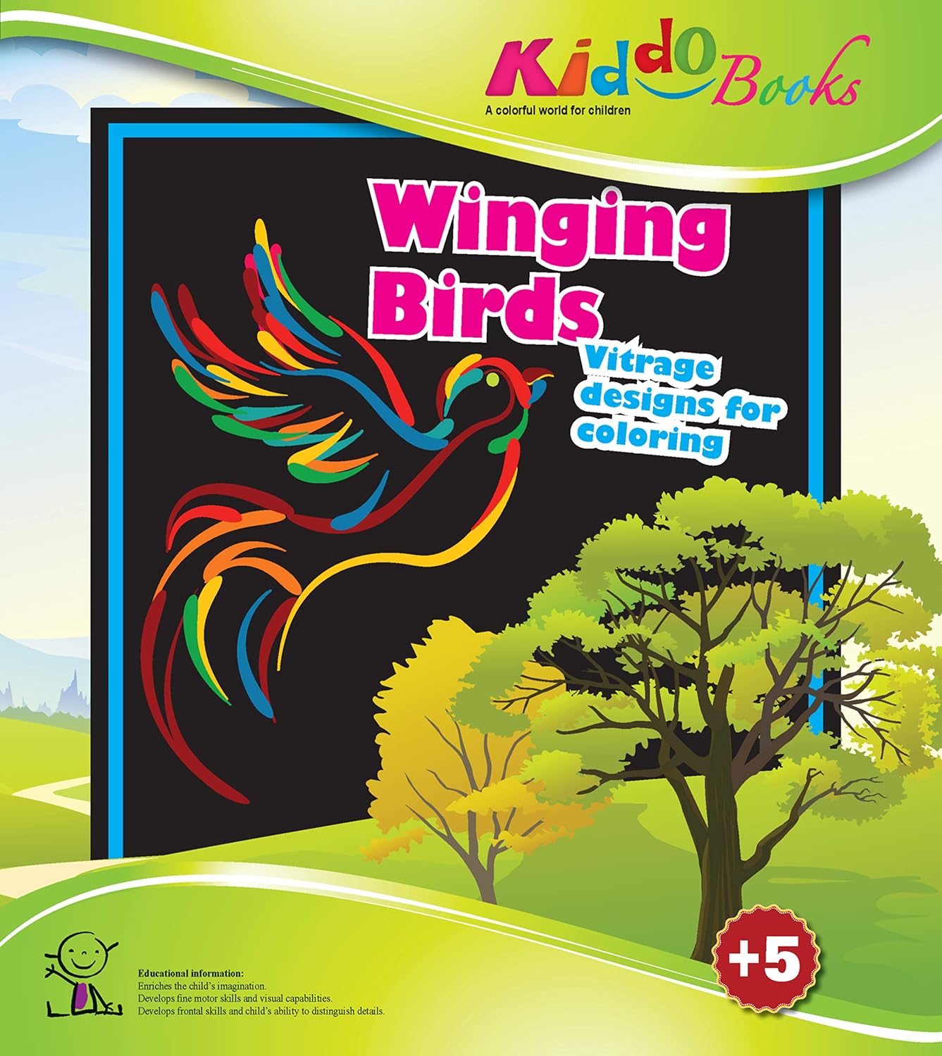 American Educational Products A-5008 Winging Birds Booklet For Kiddo (7290014543676)