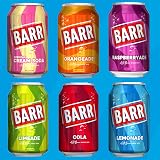 BARR Bubblegum Zero Sugar Fizzy Drink 24 x 330ml Cans view 7