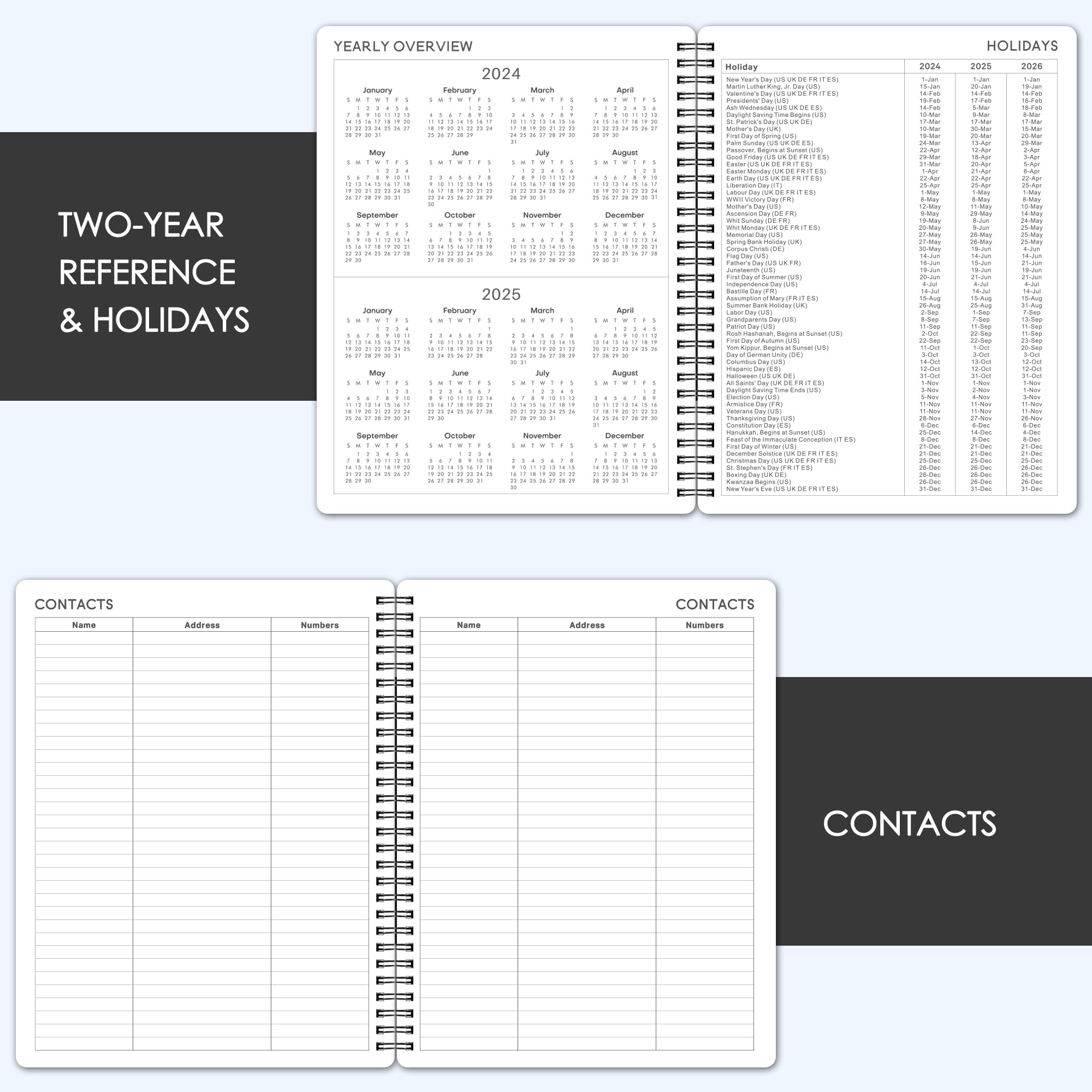 Mua 2025 Planner Planner 2025 Weekly and Monthly, Jan 2025 Dec 2025