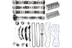 TREXCAR 3.6L Engine Camshafts Kit w/Timing Chain Kit for 2011-2016 Jeep Grand Cherokee Wrangler | Dodge Journey Challenger Durango Avenger | Chrysler 200 300 | RAM 1500 ProMaster 3.6L V6