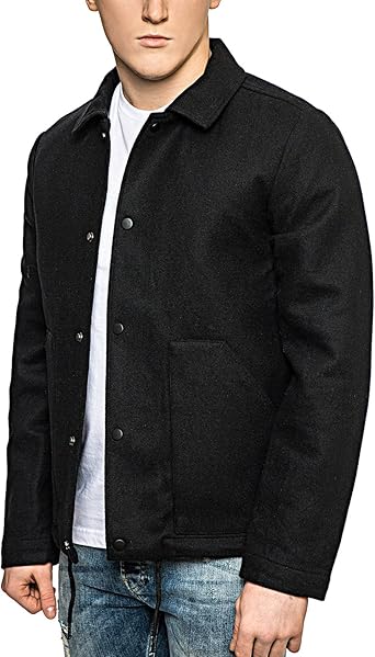 men's wool coach jacket