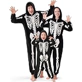 Spooktacular Creations Halloween Skeleton Costume, Family Matching Skeleton Costume for Halloween Cosplay Party