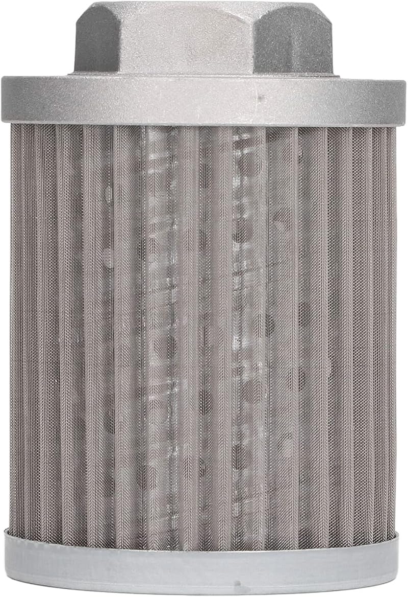 Fafeicy Suction Oil Filter Stainless Steel Replaceable Core Hydraulic Pollutant