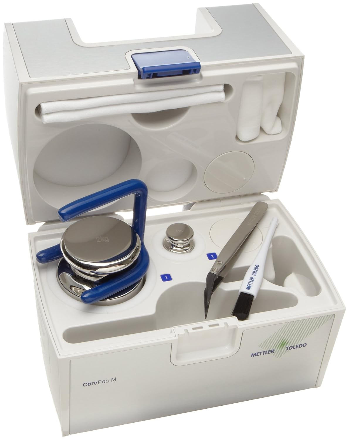 Mettler Toledo 11123109 CarePac ASTM with Carrying Case, Class 1 2000 g