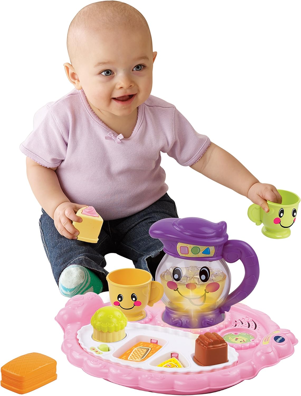 VTech Learn and Discover Pretty Party Playset: Toys & Games