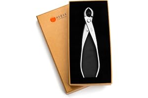 TIANBONSAI 180MM Bonsai Round Edge Cutter Professional Grade Branch Cutter Alloy Steel Bonsai Tools Equip With Tool Bag (MTS-13)