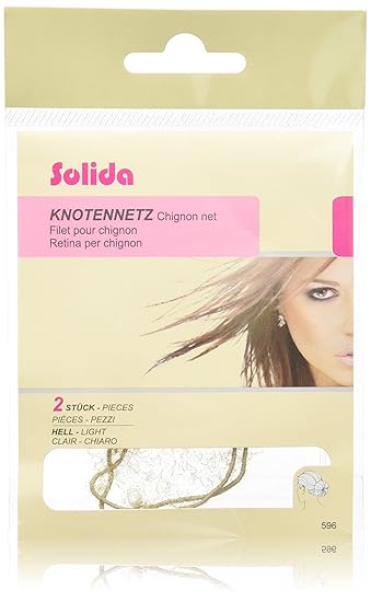 Solida Chignon Net Ultra Stretch For Hair Buns Light Chignon Net