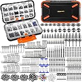 PLUSINNO 264/397pcs Fishing Accessories