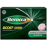 Berocca Boost Multivitamin Tablets Pack Of 20 | Caffeine Tablets With Guarana, Vitamin B12, Vitamin C And Magnesium, Helps Support Energy Release And Alertness