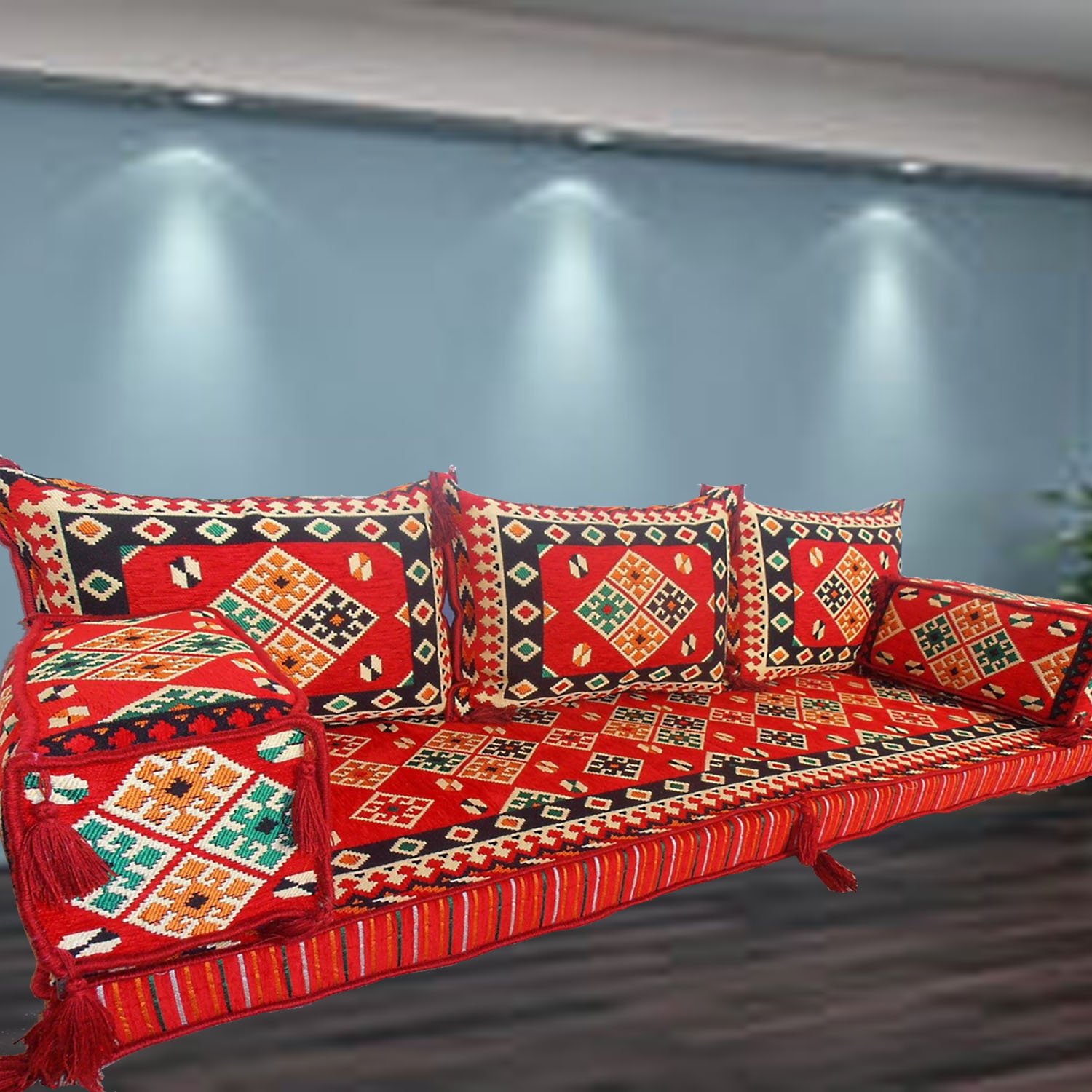 Spirit of 76 Arabic majlis floor sofa seating floor couch large floor