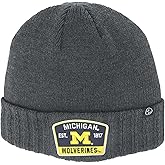 Michigan Wolverines NCAA Officially Licensed Beanie Hat Ranger Patch Switch Charcoal
