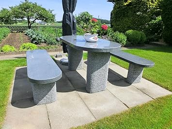 Amazon De Gartengarnitur Sitzbank Gartenbank Gartentisch Island