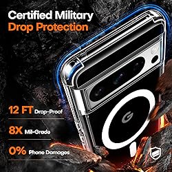 TAURI 5 in 1 Magnetic for Pixel 8 Pro Case