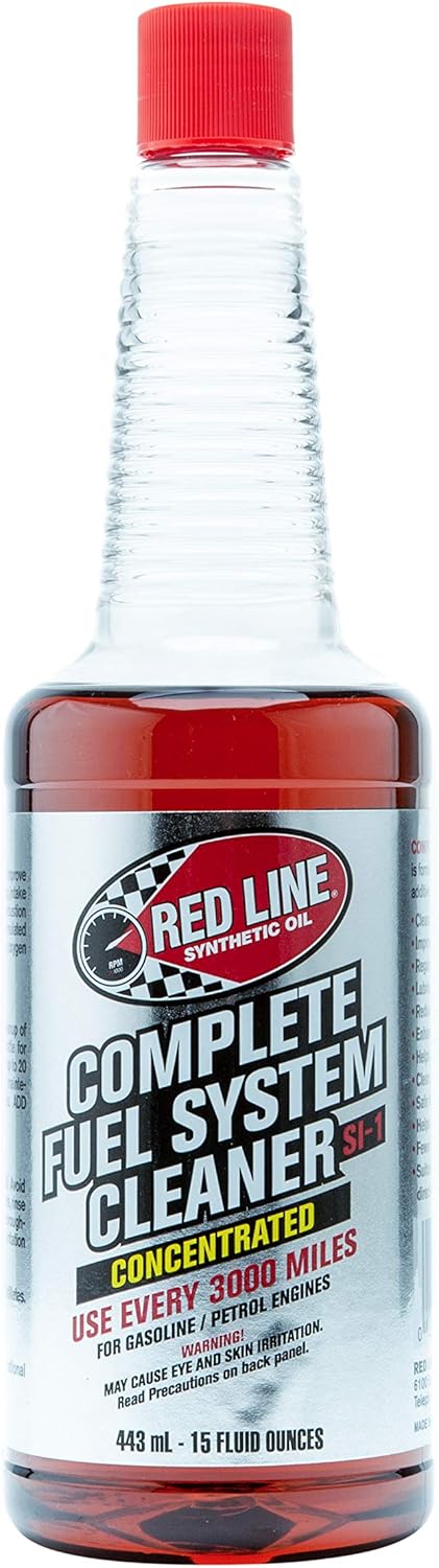 Red Line (60103) Complete SI-1 Fuel System Cleaner - Gas and Injector Additive Treatment - 15 Oz Bottle: Automotive