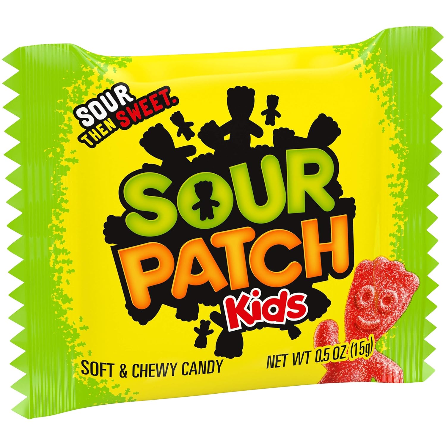 SOUR PATCH KIDS Original Candy and SOUR PATCH KIDS Watermelon Candy Halloween Candy Variety Pack, 1 - 40 Trick or Treat Snack Packs: Prime Pantry