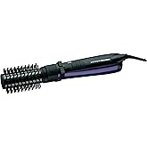 INFINITIPRO BY CONAIR Spin Air Rotating Styler / Hot Air Brush, 1.5 Inch, Plum