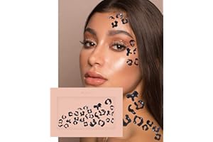 KARIZMA Walk on the Wild Side Face Jewels Cat Costume Accessories Mercy London Gems All In One Festival Leopard Cheetah Fancy Dress