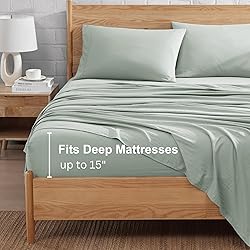 Casa Platino Queen Sheet Set, Pre-Washed Bed Set
