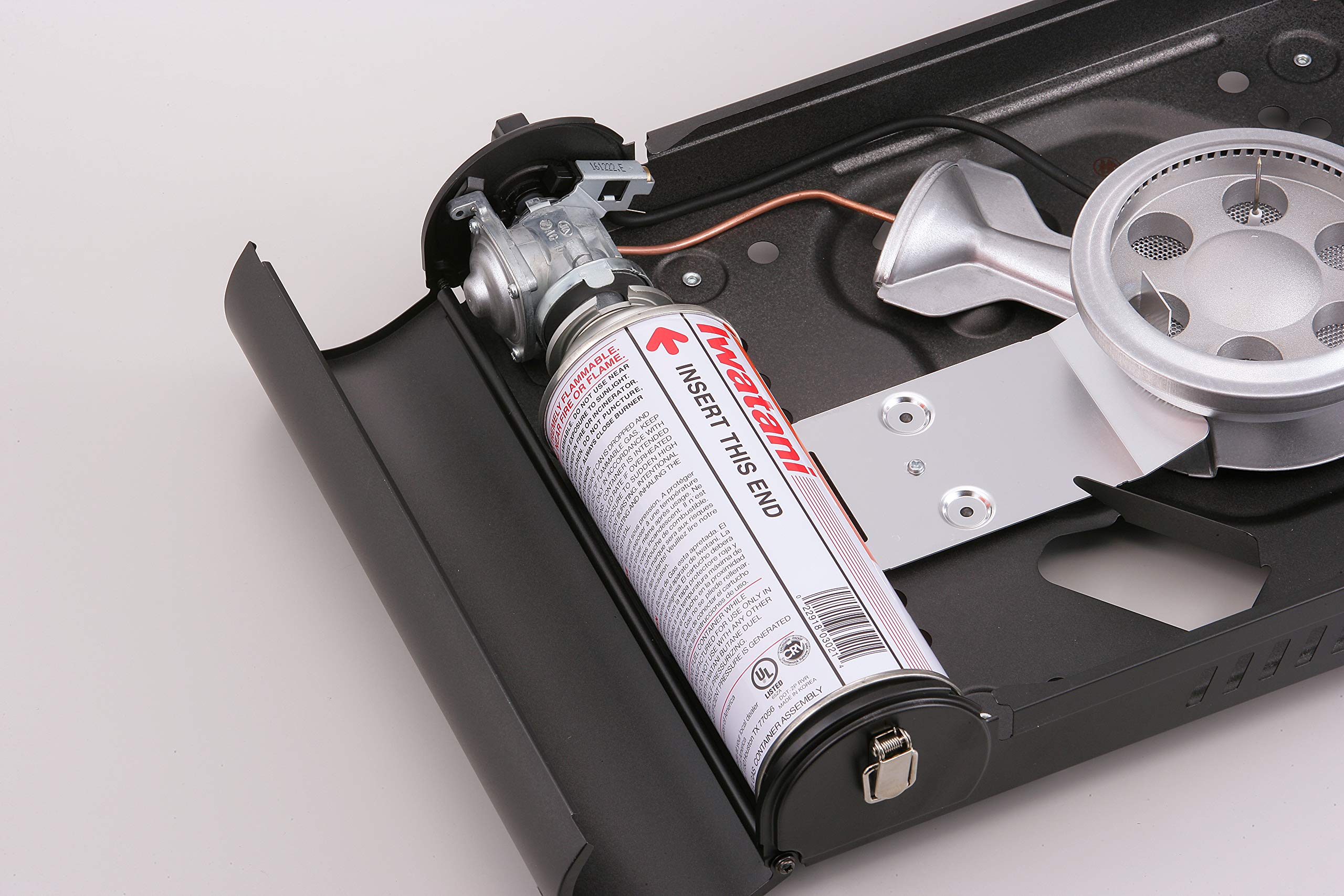 Iwatani America EPR Cassette Feu-EcoPremium Portable Butane Stove Cooktop, Black