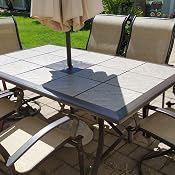 Mainstays Wesley Creek 7 Piece Dining Set Tan Amazon Com Books