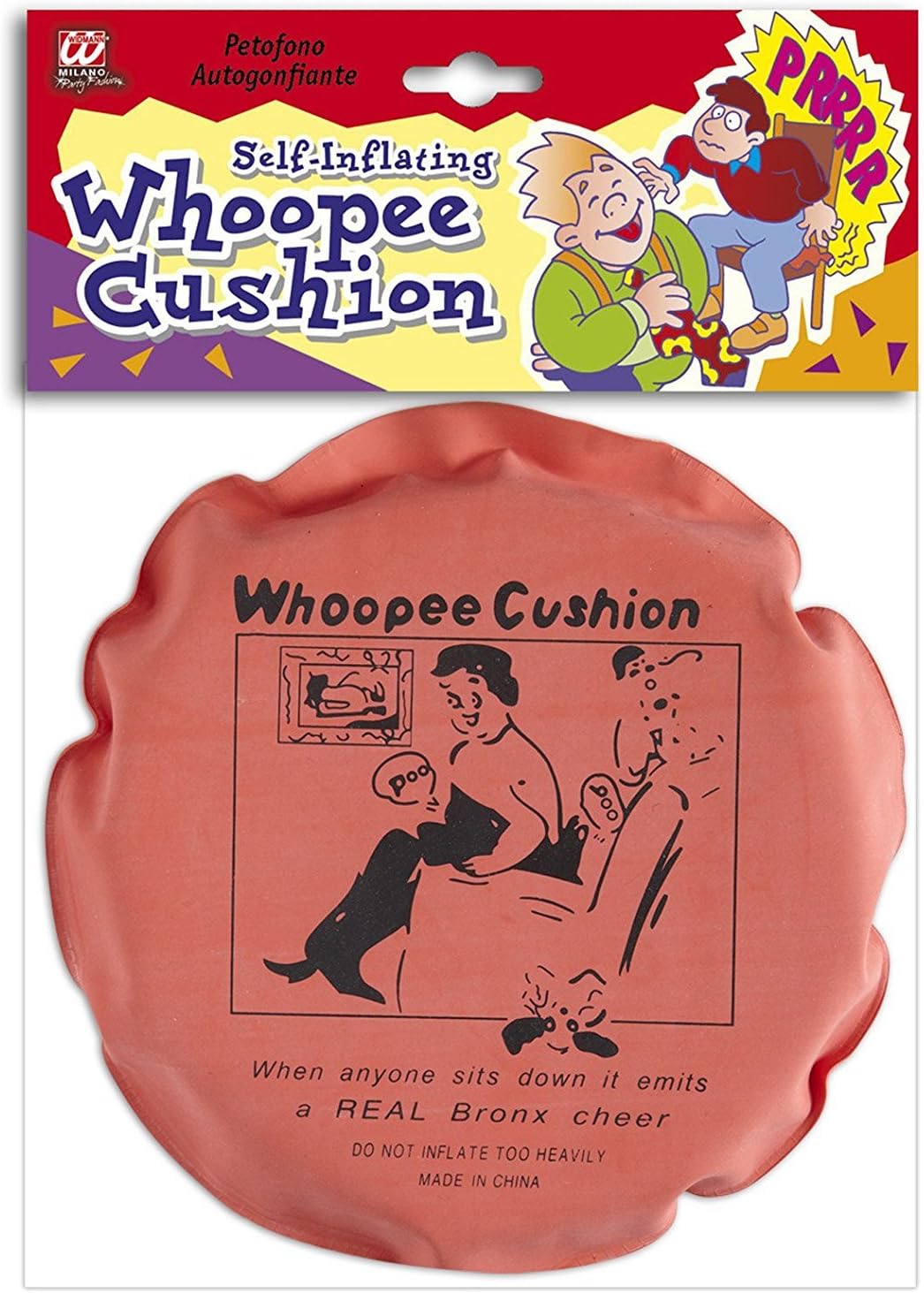 Mega_Jumble Funny SelfInflating Whoopee Cushion 20cm Joke Trick Gag