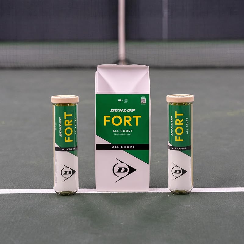 Dunlop Palline da tennis Fort All Court TS, 8 palline (2 x 4)