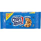 CHIPS AHOY! Original Chocolate Chip Cookies, Family Size, 18.2 oz | Certified Kosher, Real Chocolate Chip Cookies