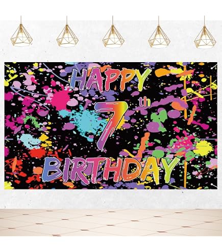 Bruh It’s My 6th Birthday Backdrop Banner - Blue Black Theme, 4.92x3.28ft For Photo Booth - View #12