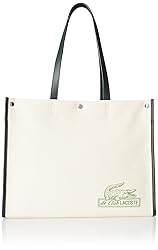 Lacoste Shopping Bag, Natural Sinople ESTRAGON