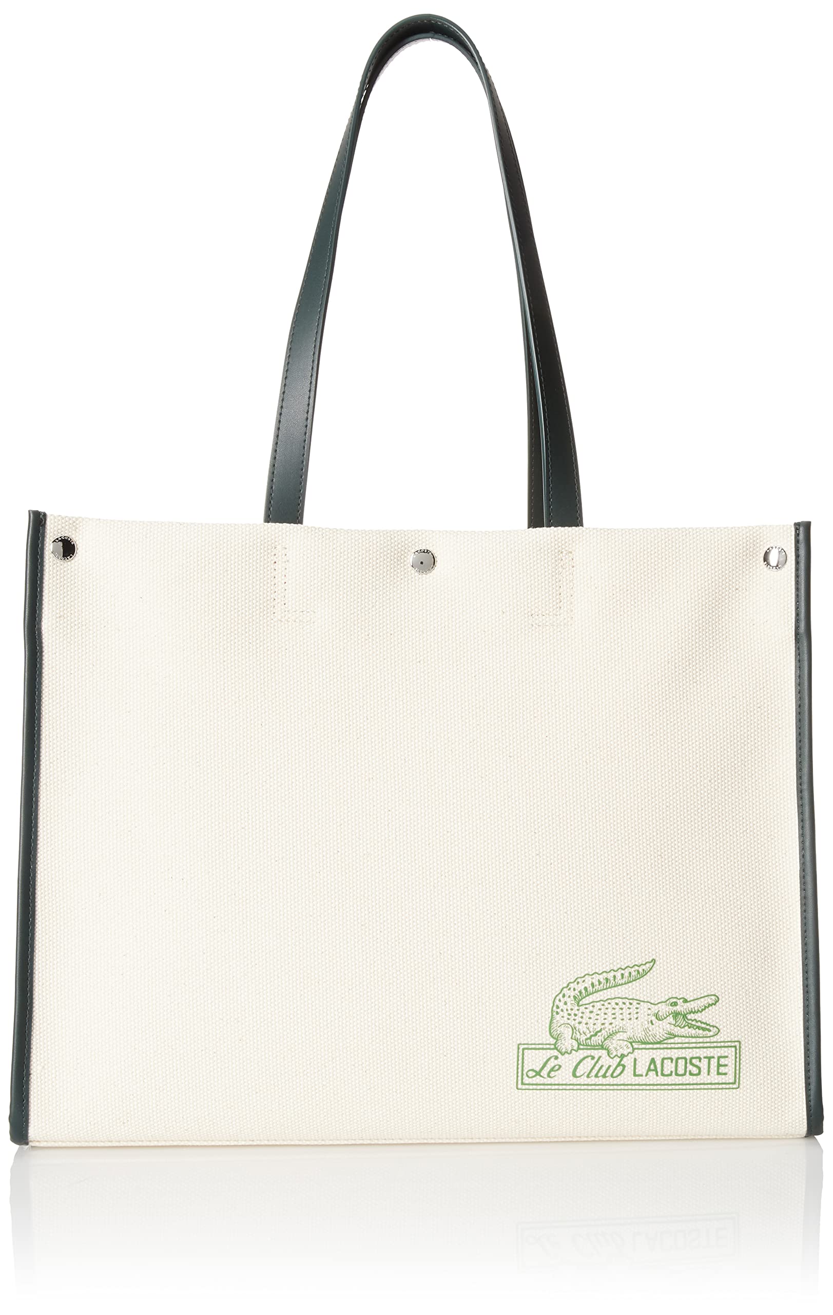 Lacoste Shopping Bag, Natural Sinople ESTRAGON
