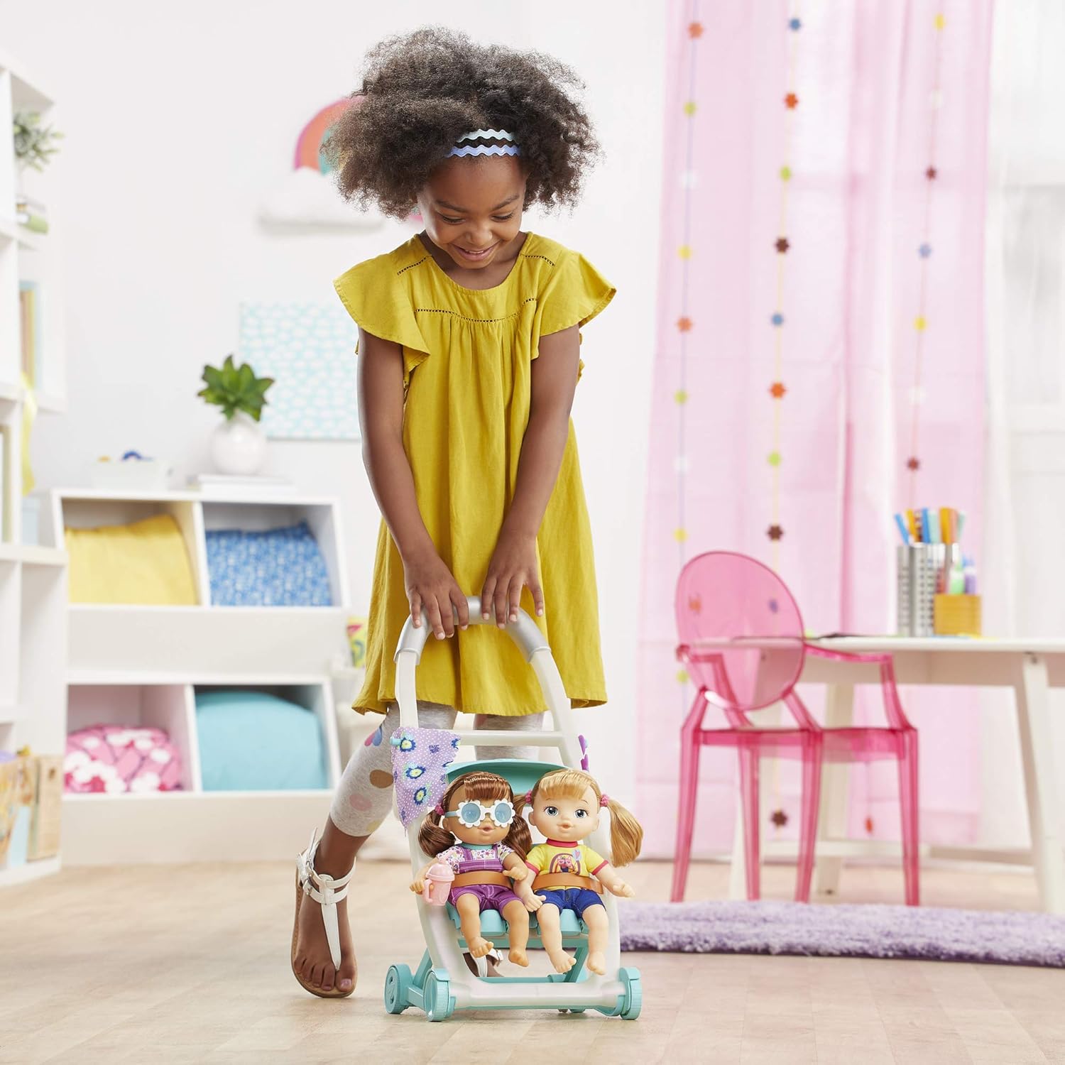 baby alive kick stroller