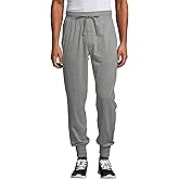 Hanes Men's X-Temp Knit Jogger Pant, Small Heather Grey