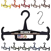 HICE Hanger | Original Heavy Duty Standard Hanger | 200 lb Load Capacity | Durable High Impact Resin | for Body Armor, Tactical, Police, Military Gear, Scuba, Survival Equipment (Black)