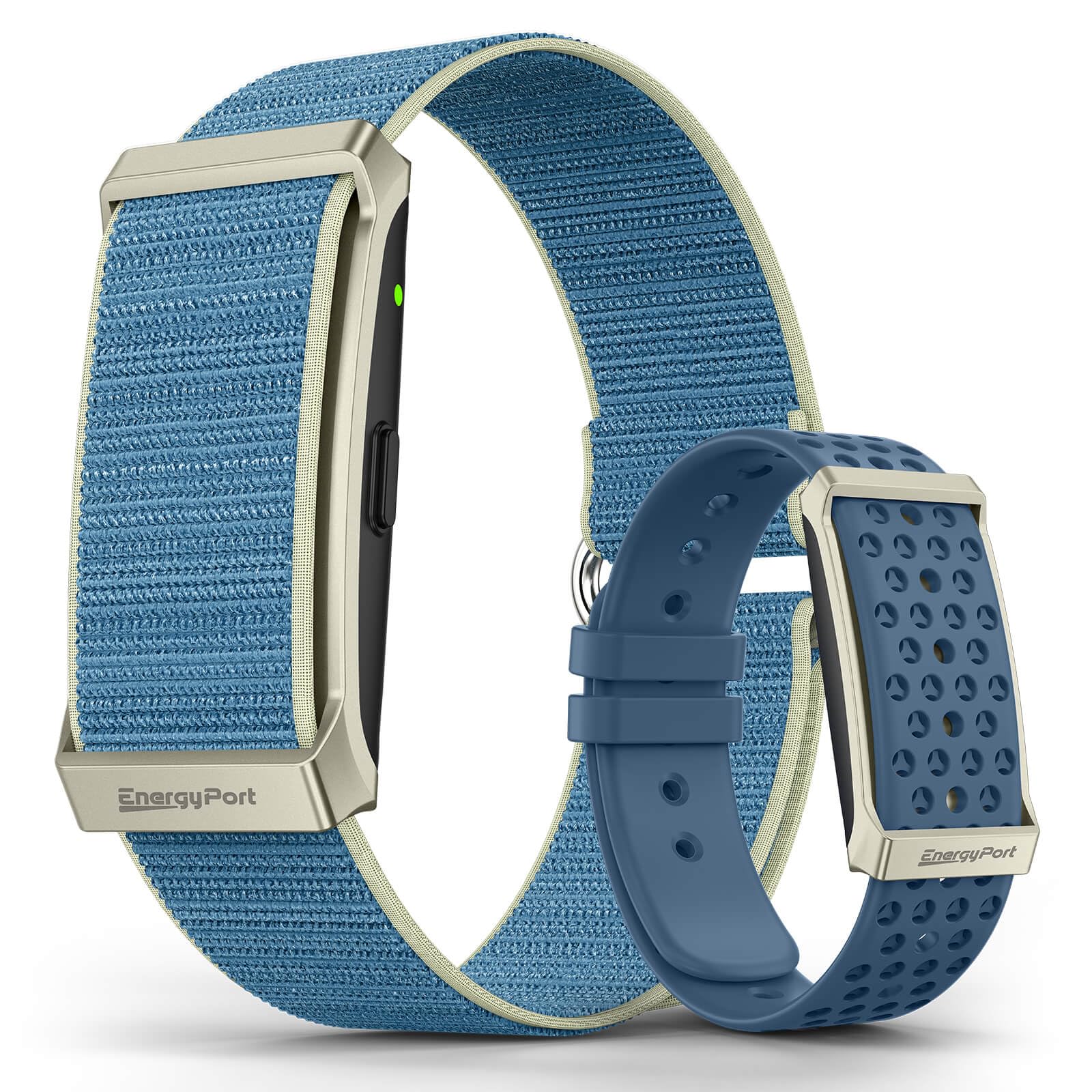 Photo 1 of EnergyPort Smart Bracelet with Blood Oxygen/Blood Pressure Monitor, 60-Day Battery Health Fitness Tracker with 2 Bands,Lifetime Membership,Activity Tracking Heart Rate Sleep Monitor for Android iOS