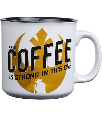 Amazon.com: Star Wars "I Like My Coffee On The Dark Side" Ceramic Mug |  BPA-Free Large Coffee Cup For Espresso, Caffeine, Beverages, Home & Kitchen  Essentials | Lucasfilm Gifts and Collectibles |