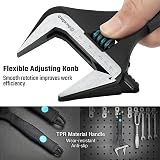 DURATECH 10-Inch Adjustable Wrench Wide Jaw 50mm Cr-V Steel SAE/Metric view 6