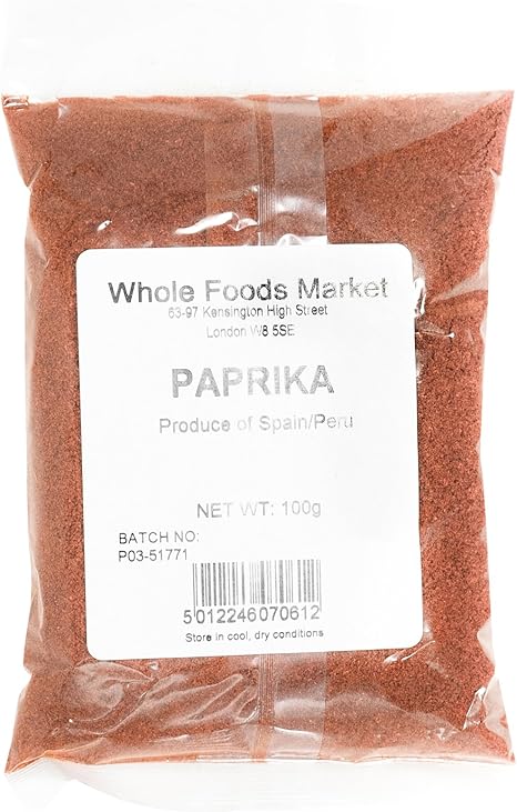 Whole Foods Market Paprika 100 G Amazon Co Uk Prime Pantry