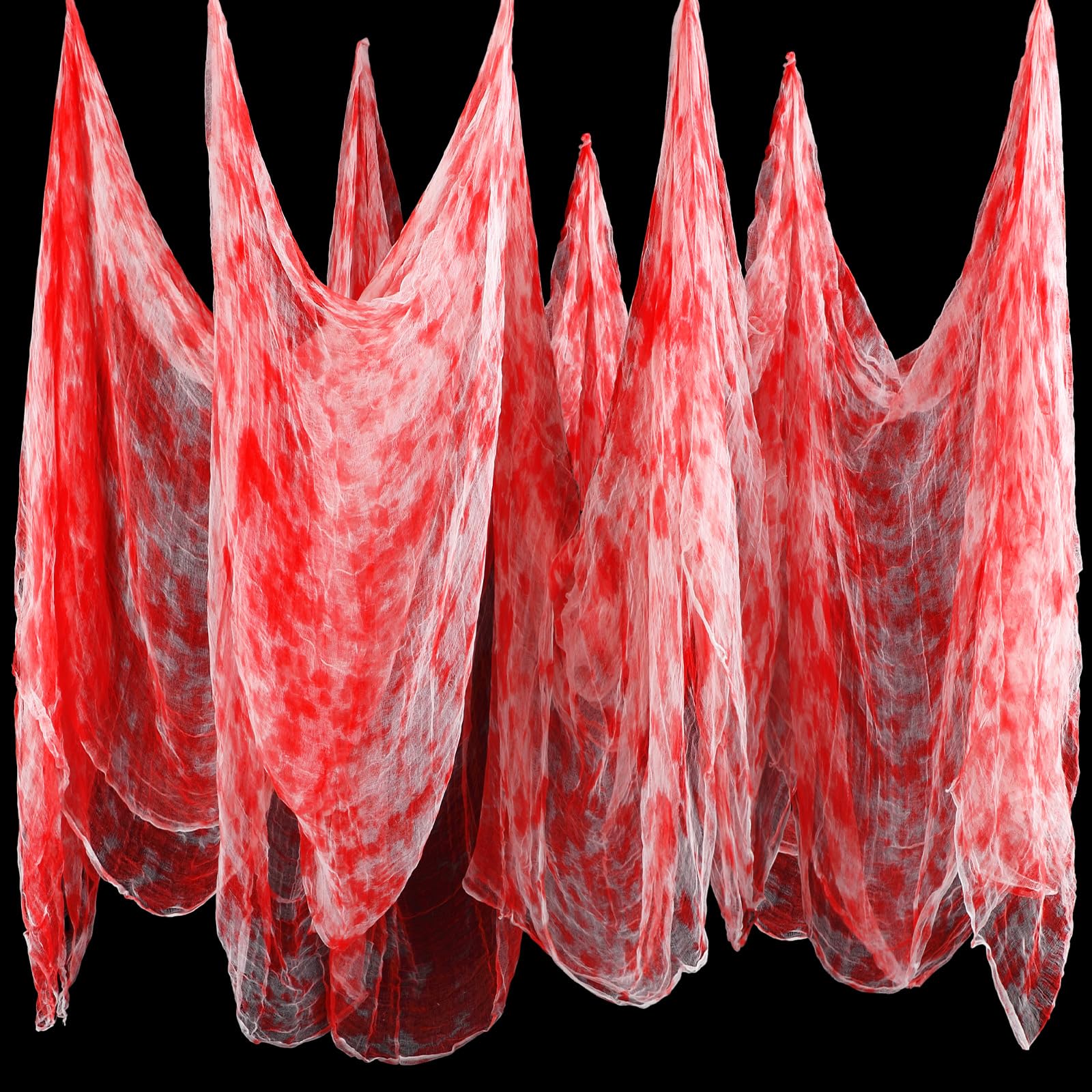 Boao Halloween Cheese cloth 85 x 197 Inch Bloody