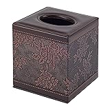 Tissue Box Cover Square,Modern Leather Tissue Box